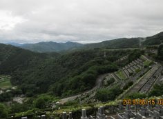階段墓域・7区3番上段駐車場～
