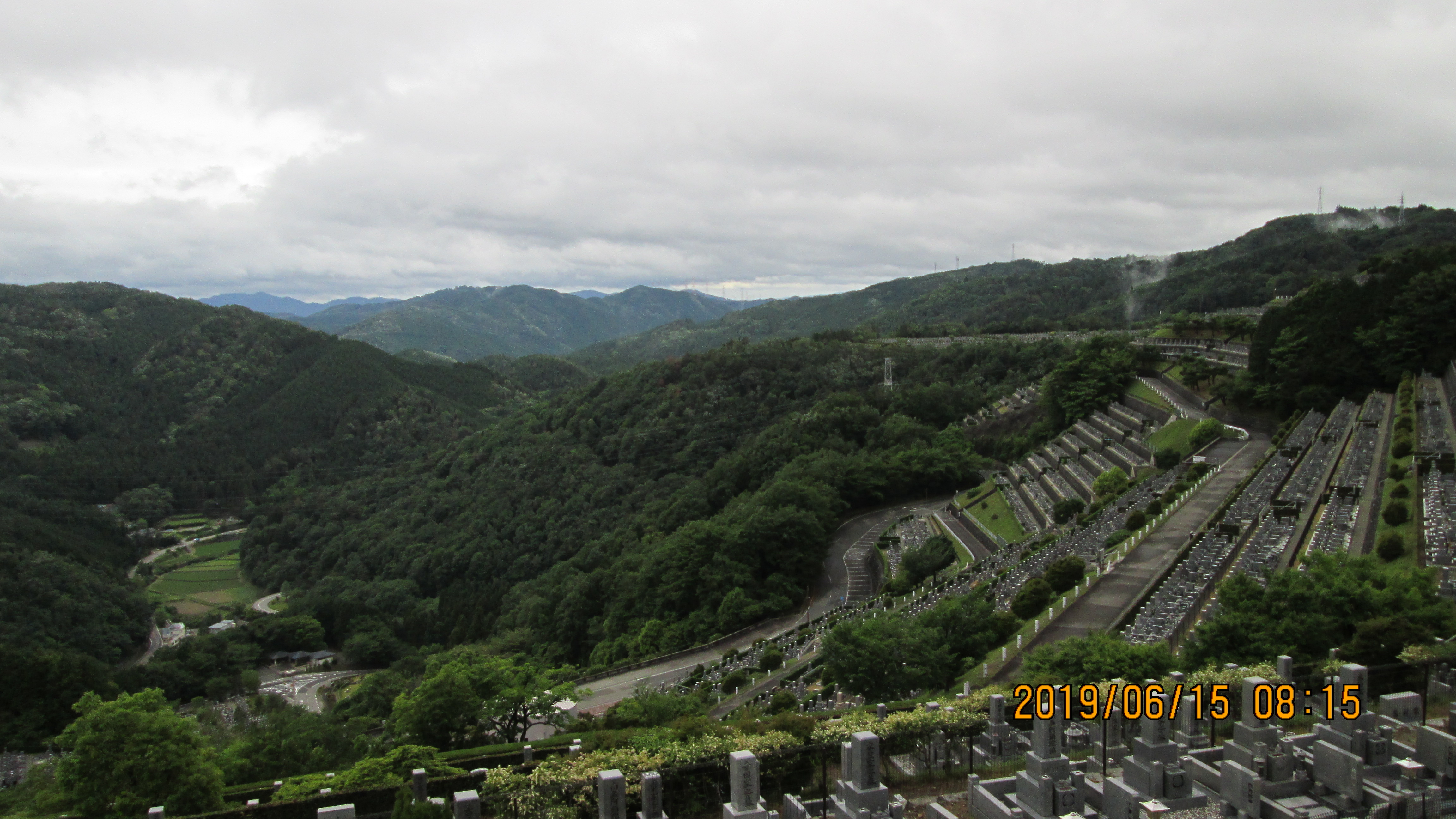 階段墓域・7区3番上段駐車場～