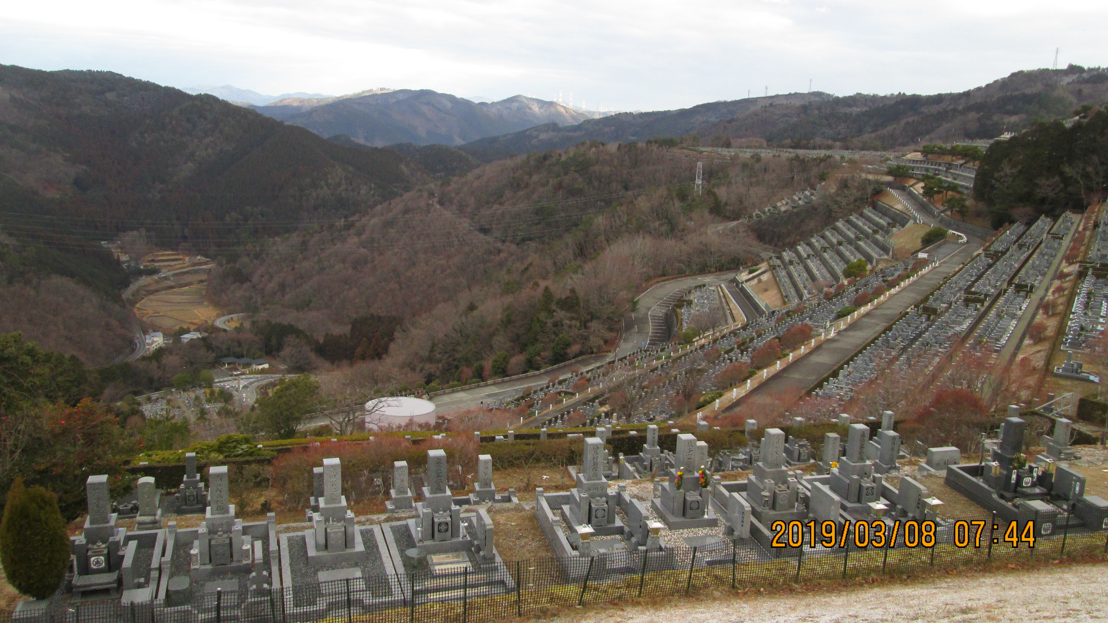  7区3番上段駐車場からの風景