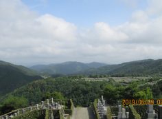 階段墓域・8区5番あずま家～撮影