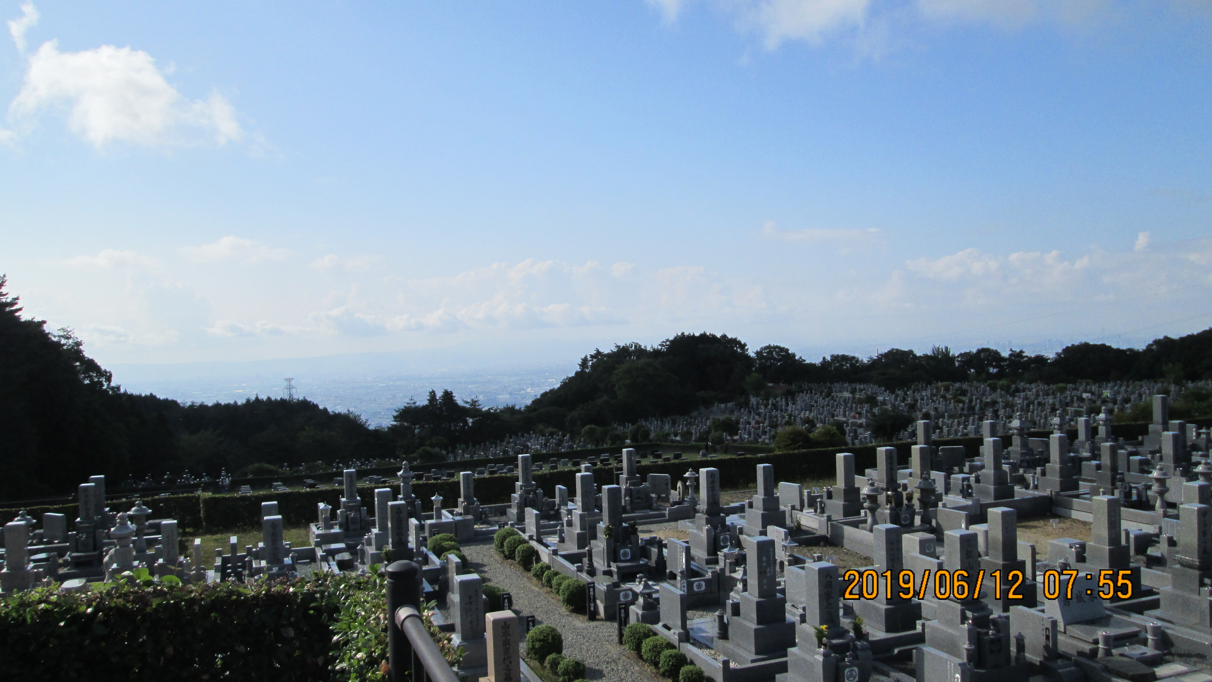 一般墓域・11区3番墓所枝道～