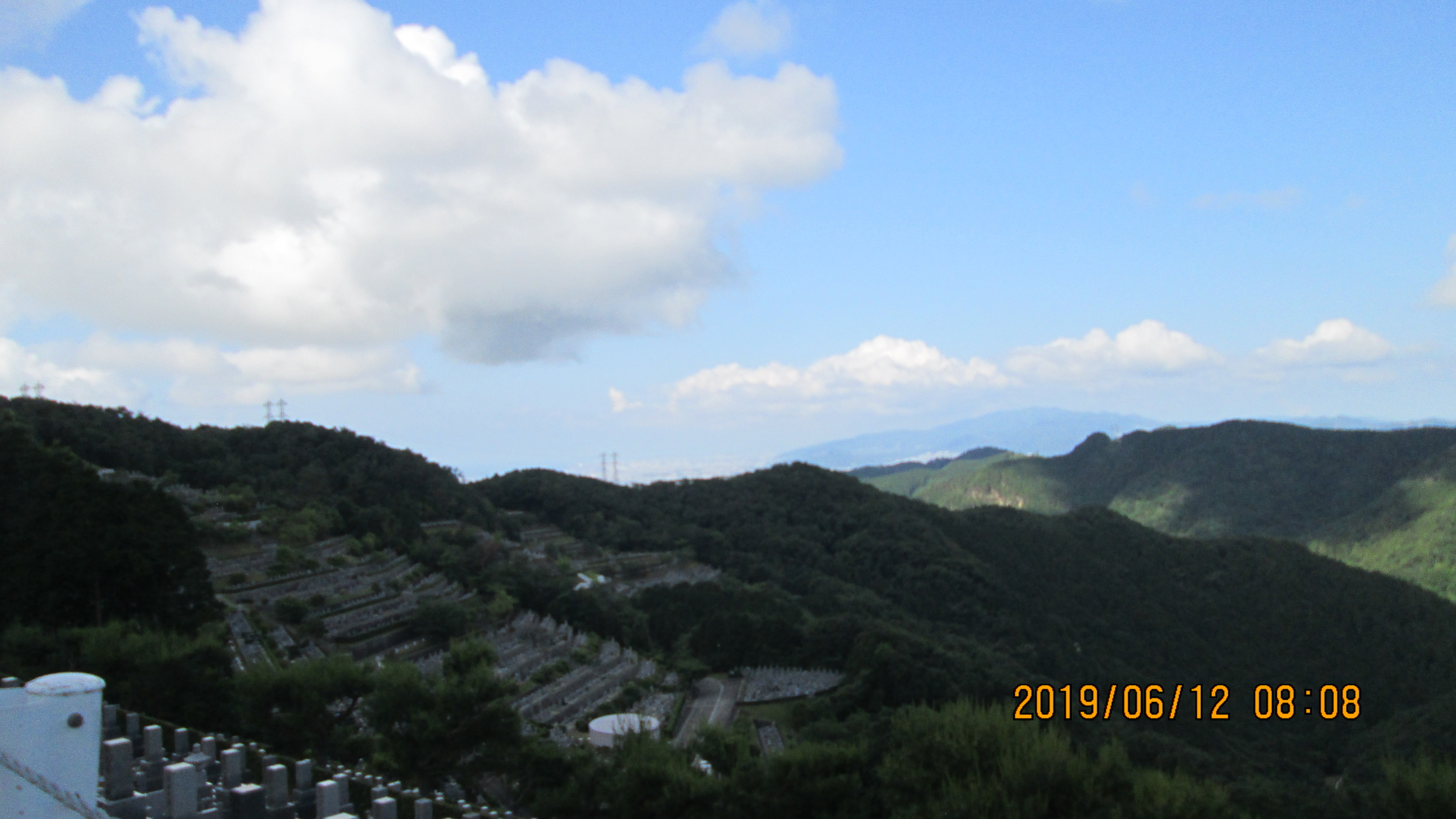 階段墓域・8区4/5番枝道～撮影