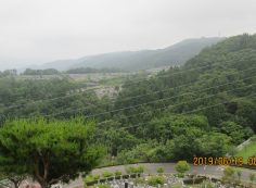 階段墓域・8区4番枝道駐車場～