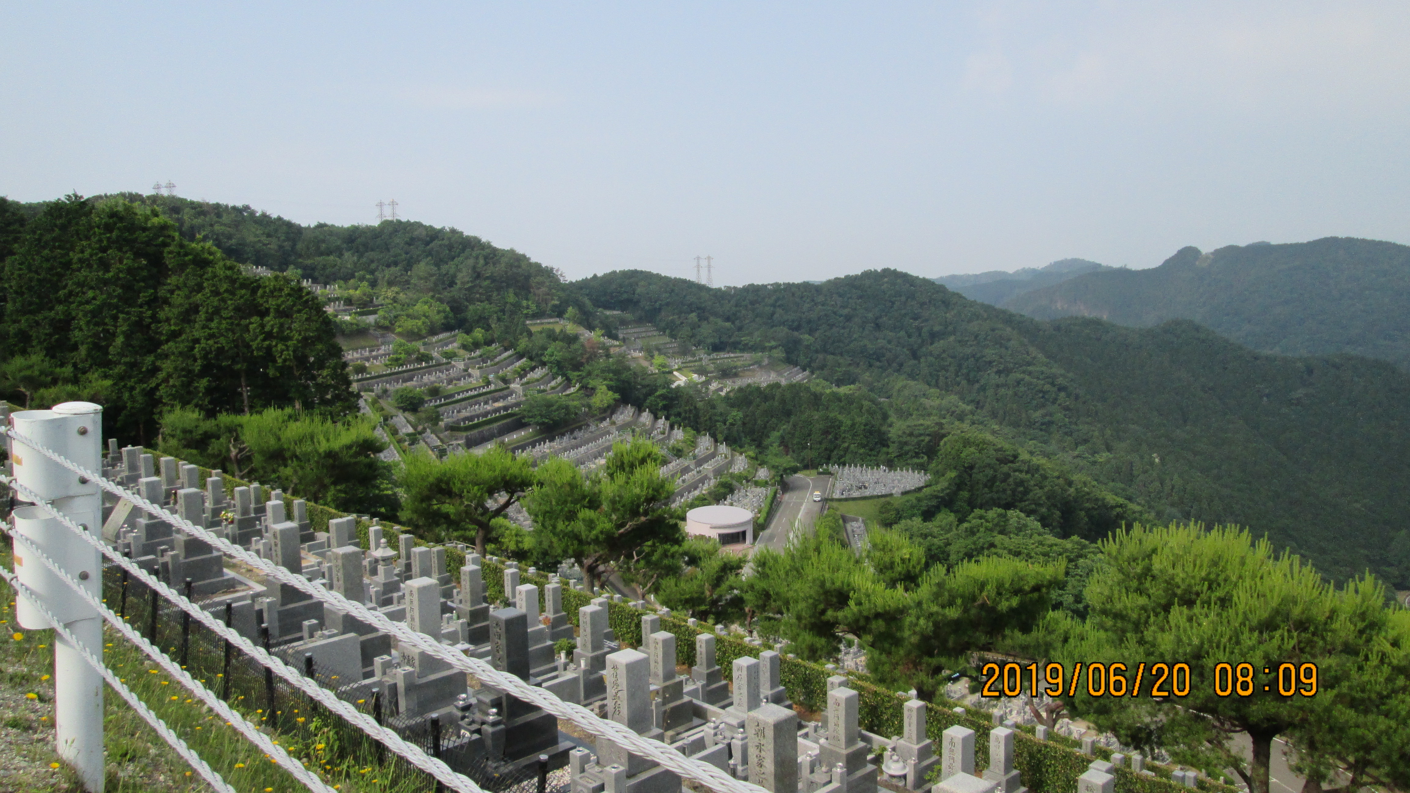 階段墓域・8区4/5番枝道～撮影