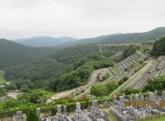 階段墓域・7区3番上段駐車場～撮影