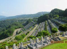 階段墓域・7区3番上段駐車場～撮影