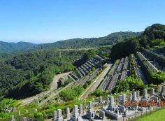 階段墓域・7区3番上段駐車場～撮影