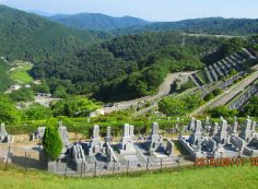 階段墓域・7区3番上段駐車場～撮影