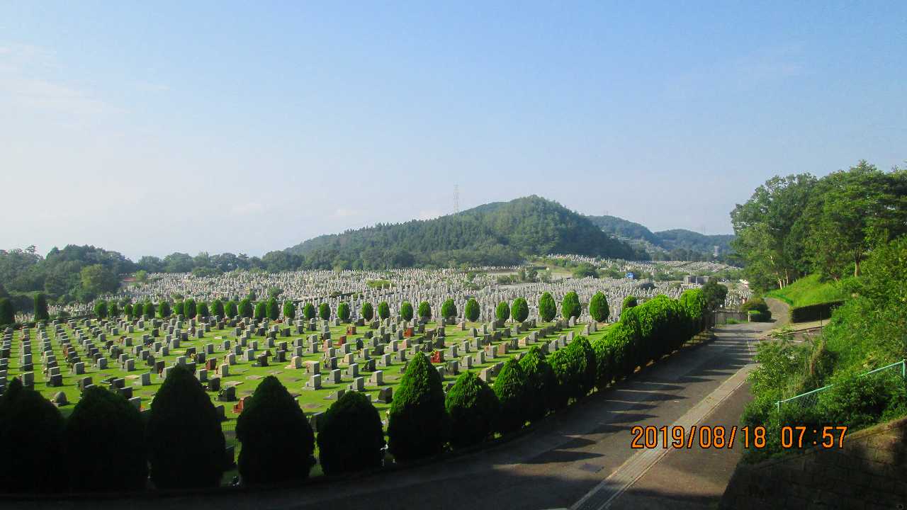 一般墓域・11区2番芝生墓域～撮影