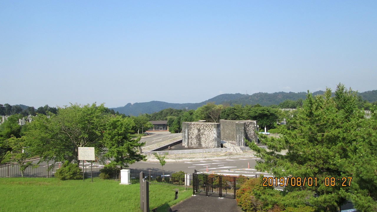 臨時駐車場・中央休憩所～撮影