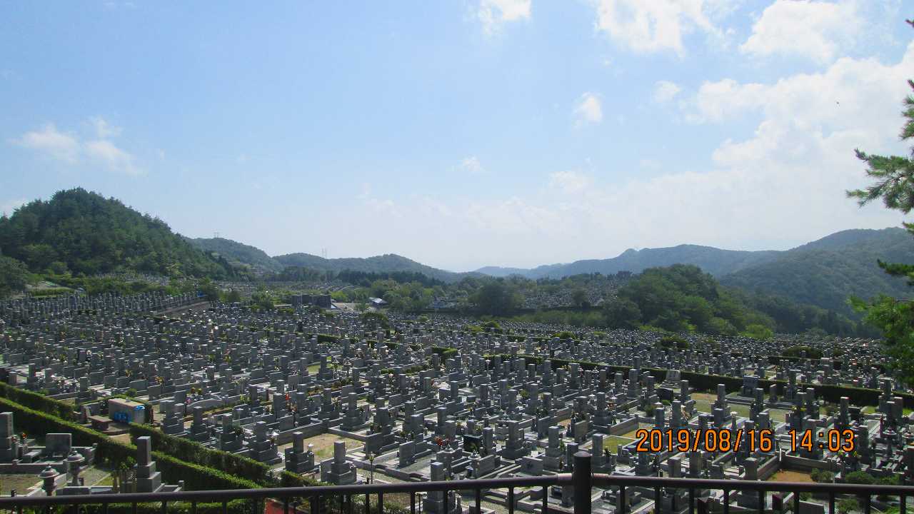 一般墓域・11区4番～西風景