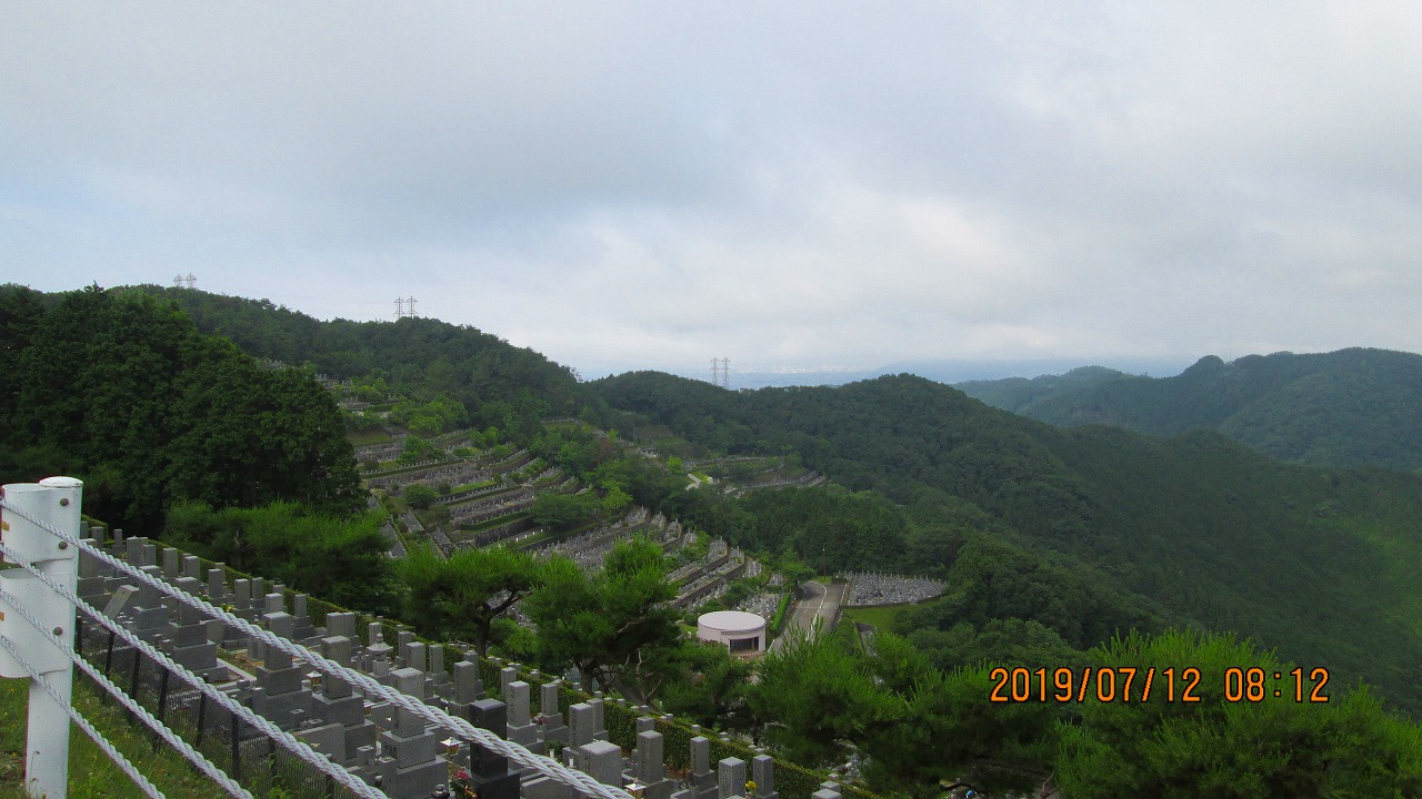 階段墓域・8区4/5番枝道～撮影