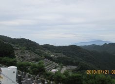  階段墓域・8区4/5番墓所枝道・風景撮影