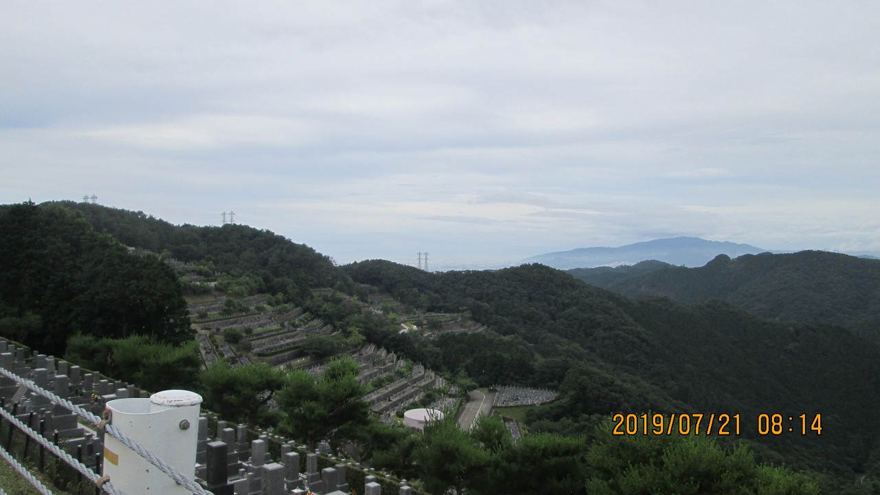  階段墓域・8区4/5番墓所枝道・風景撮影