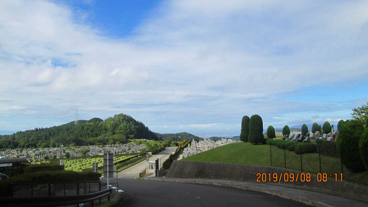 北入口からの園内風景～撮影