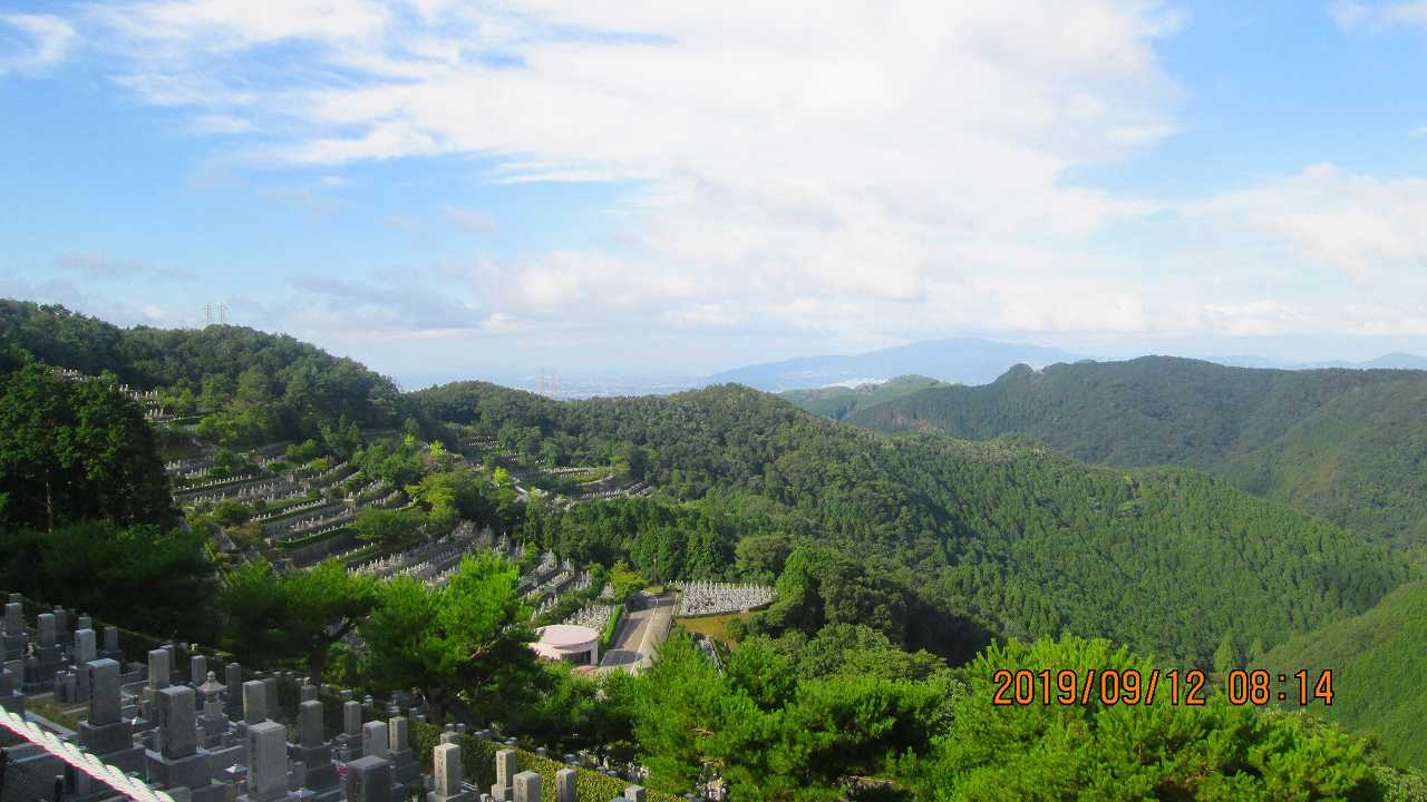 階段墓域・8区4/5番枝道～撮影