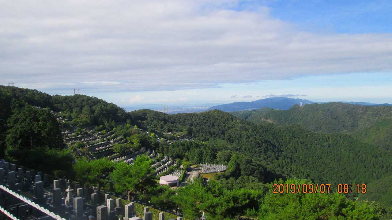 階段墓域・8区4/5番枝道～撮影