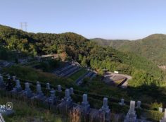 階段墓域・3番枝道～6区1/～3番墓所風景