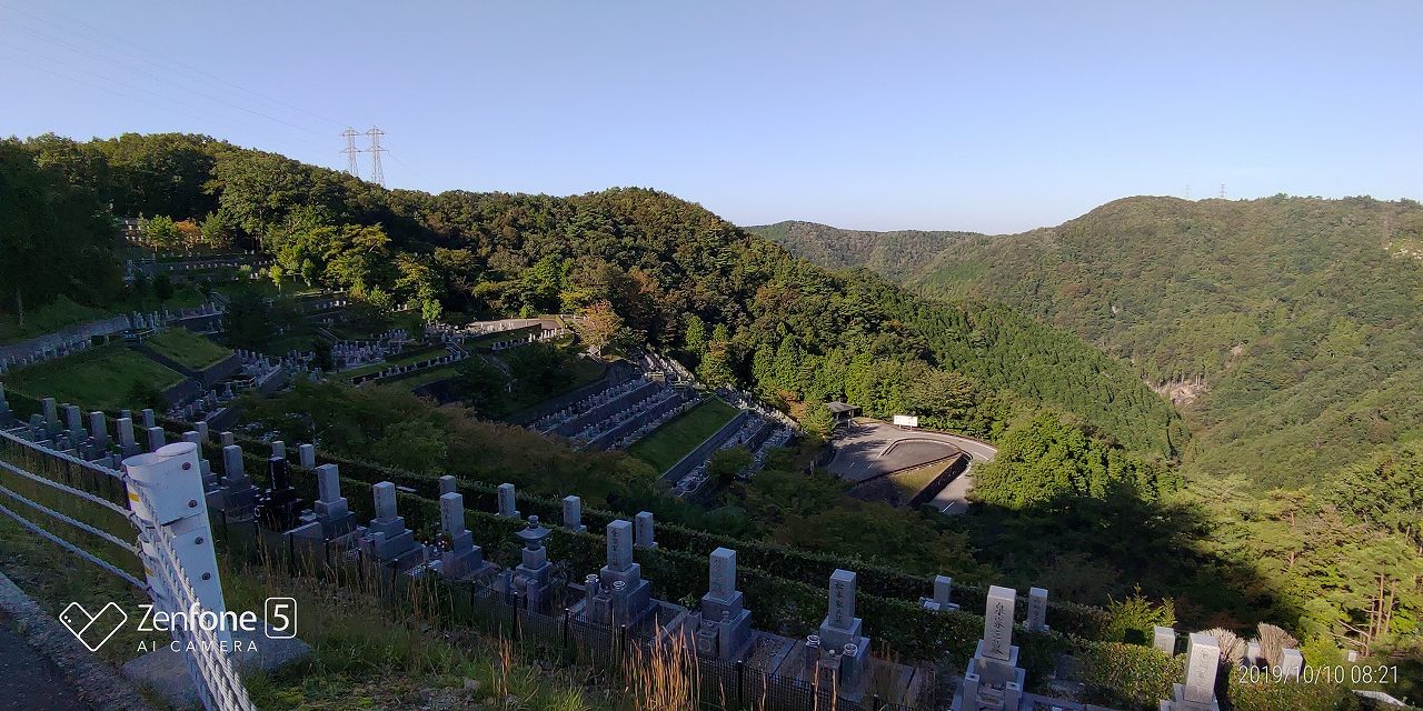 階段墓域・3番枝道～6区1/～3番墓所風景