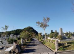 1区墓域風景・6/7番墓所～南西風景