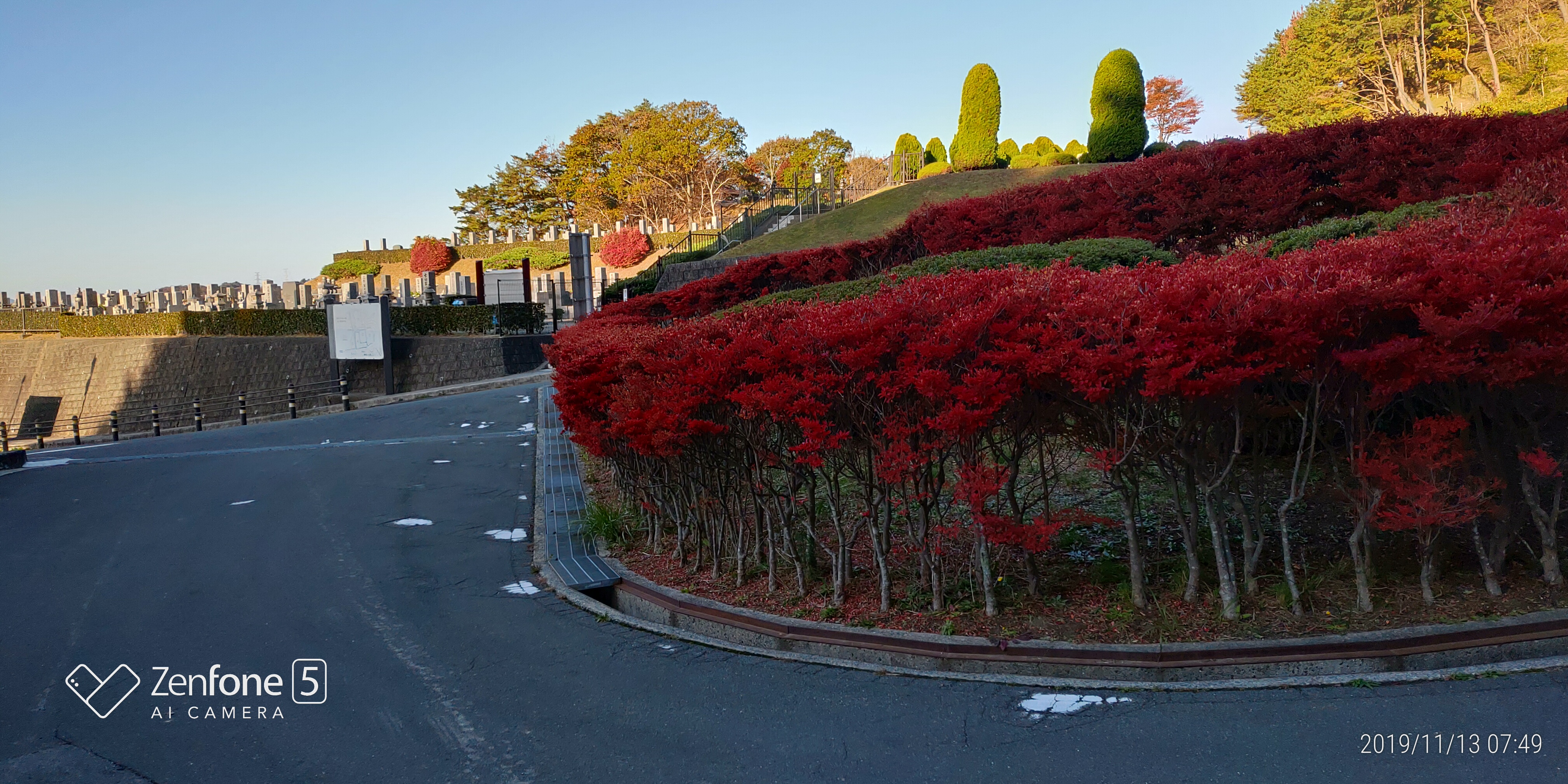 北口バス停ロータリー風景