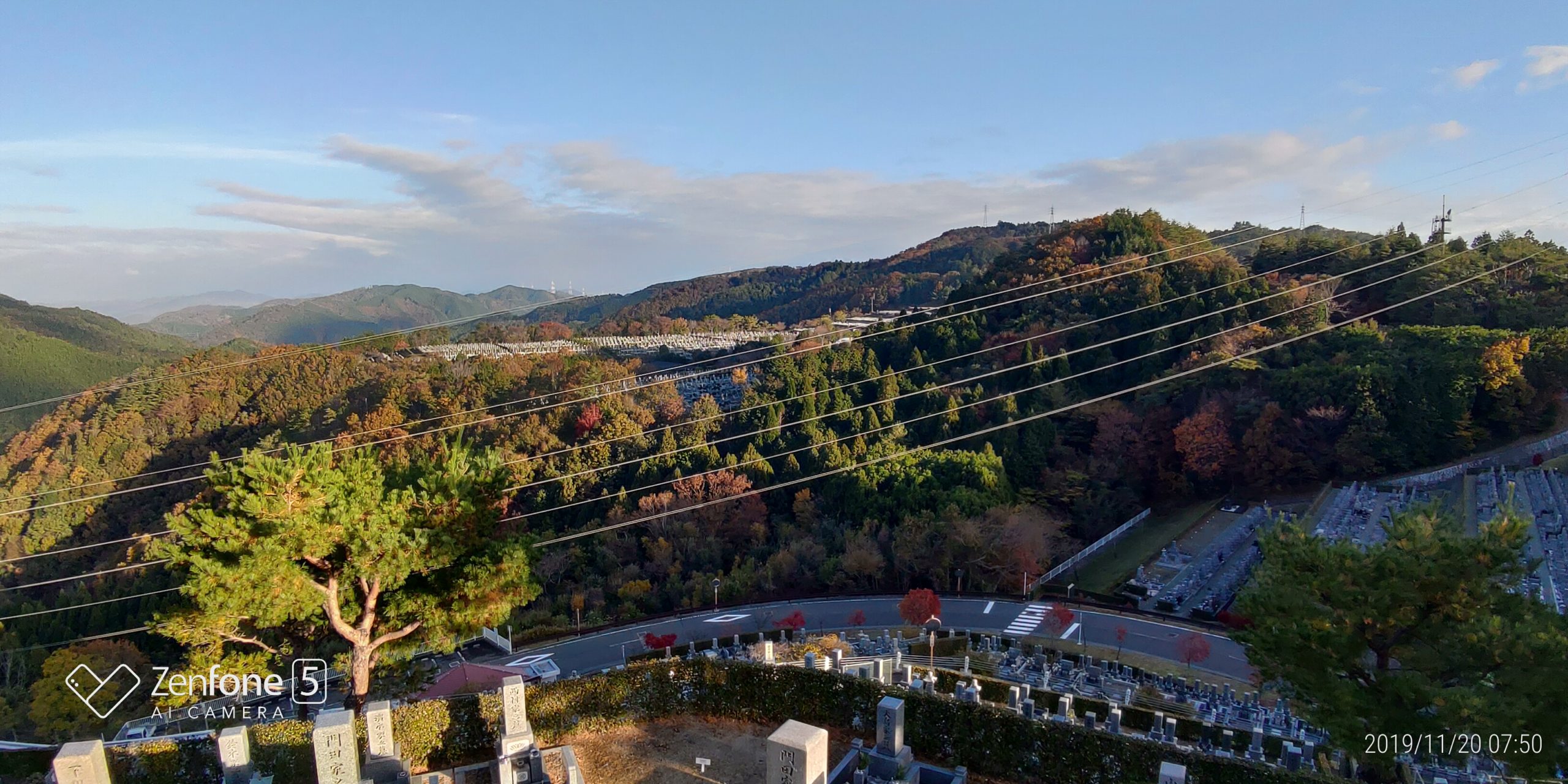 8区4番枝道駐車場~風景