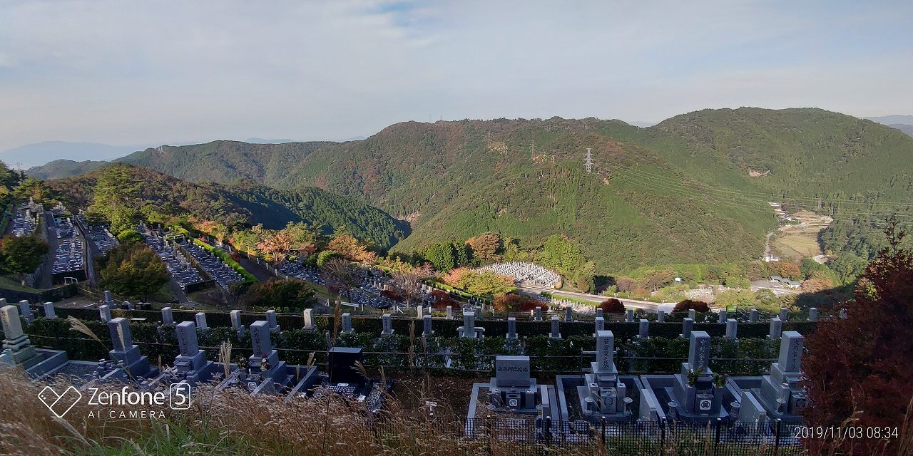 7区7番上段駐車場~風景