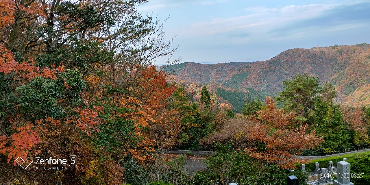 7区3番上段駐車場からの風景