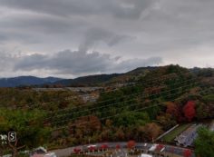 8区4番枝道駐車場~風景