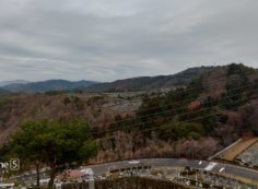 8区4番枝道駐車場からの風景