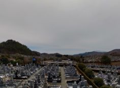 11区7番墓所から南西風景