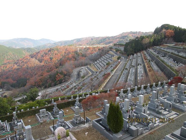 7区3番上段駐車所場からの風景