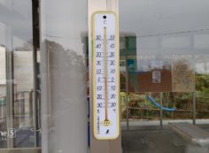 北口寒暖計　6度