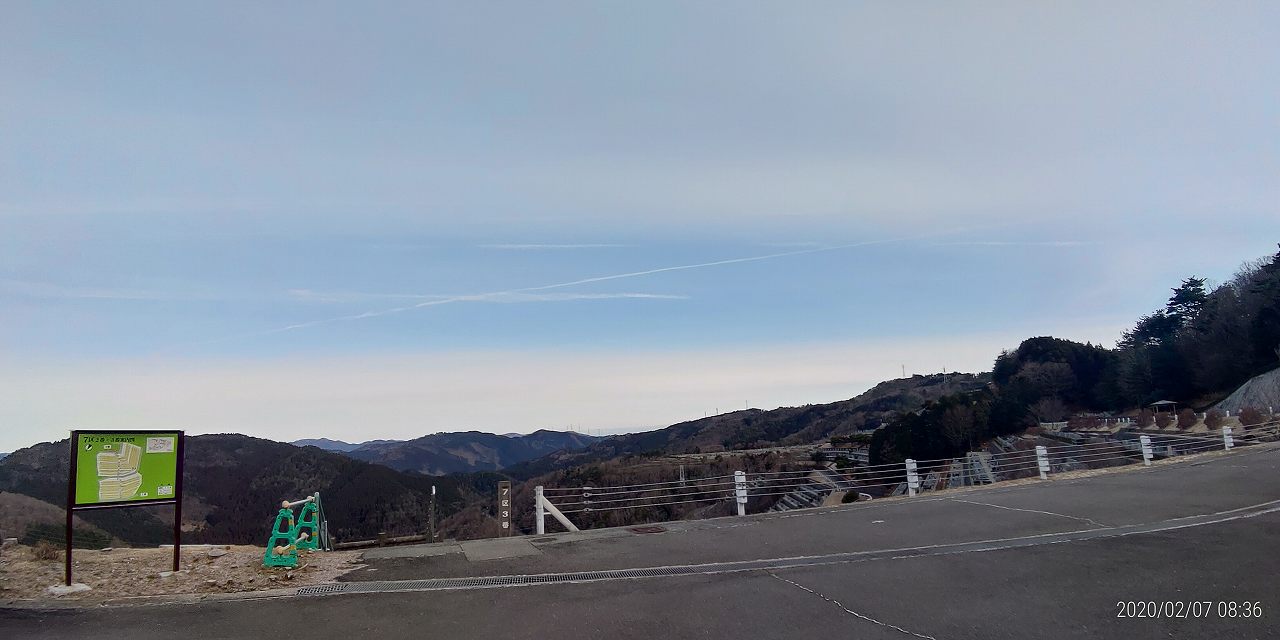 7区3番上段駐車場からの風景