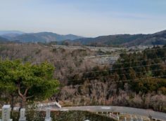 8区4番枝道駐車場まら「北」風景