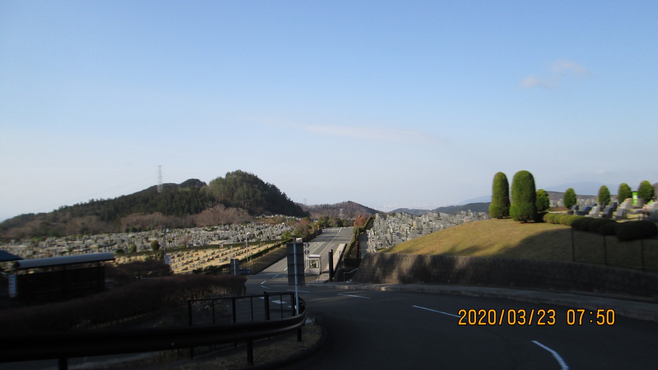 園内巡回写真・北入口から園内風景