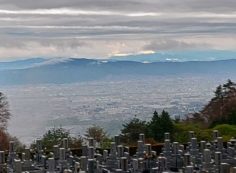 11区1番墓所から（大阪平野）南東方向③