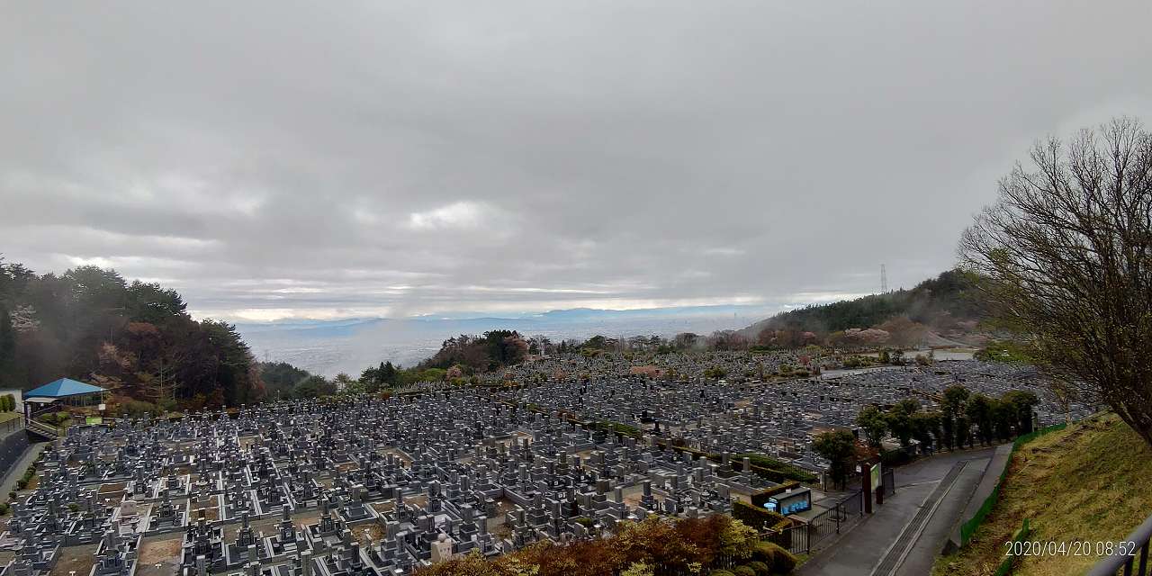 11区1番から園内（南）風景