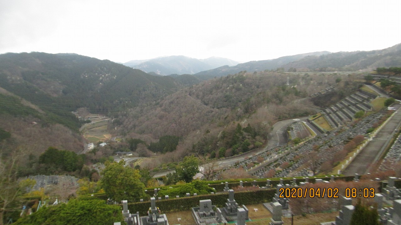 7区3番上段駐車場からの風景