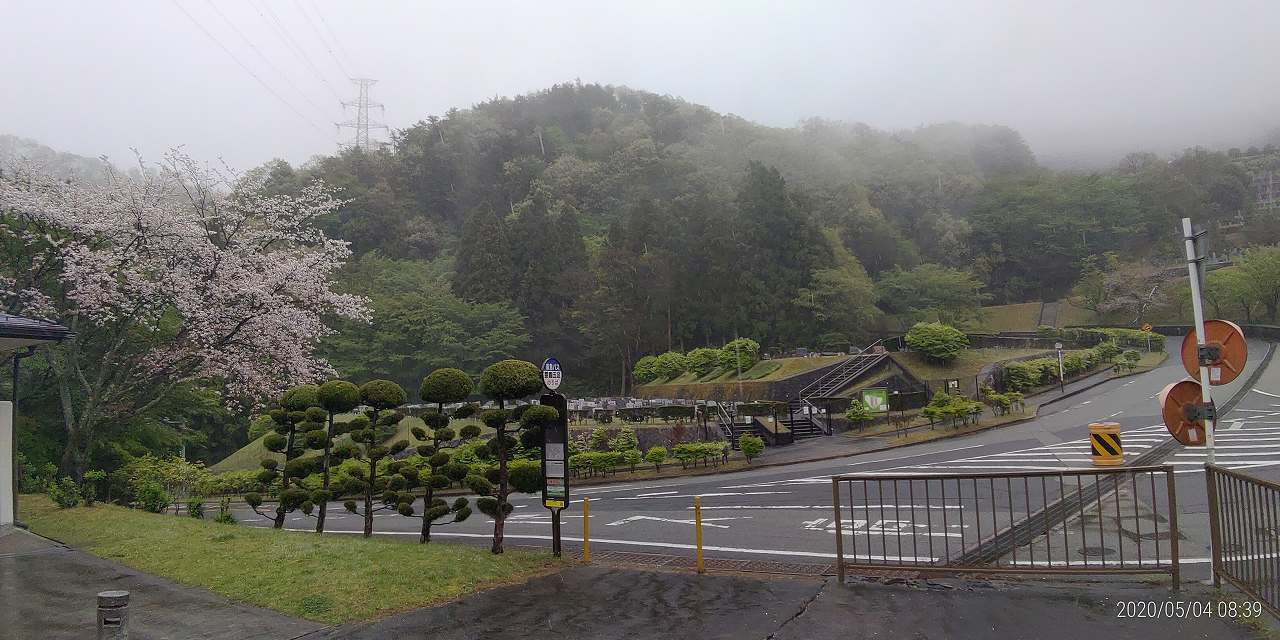 5区バス停駐車場からの風景