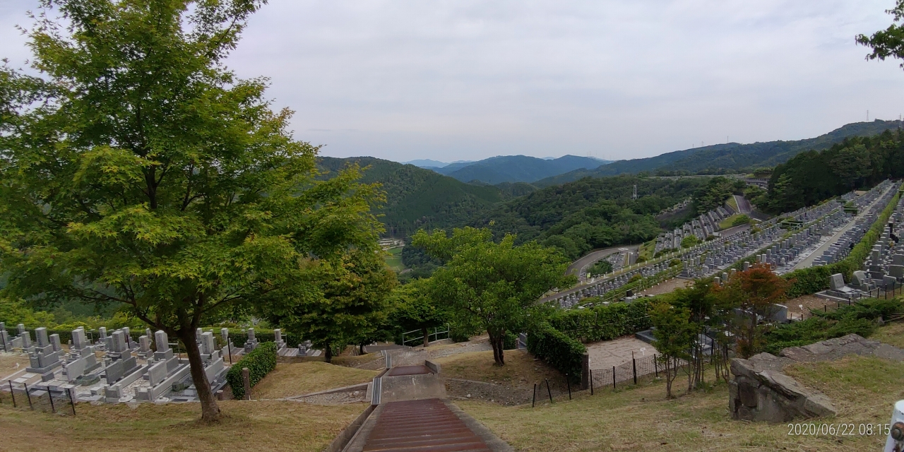 7区7番駐車場からの風景