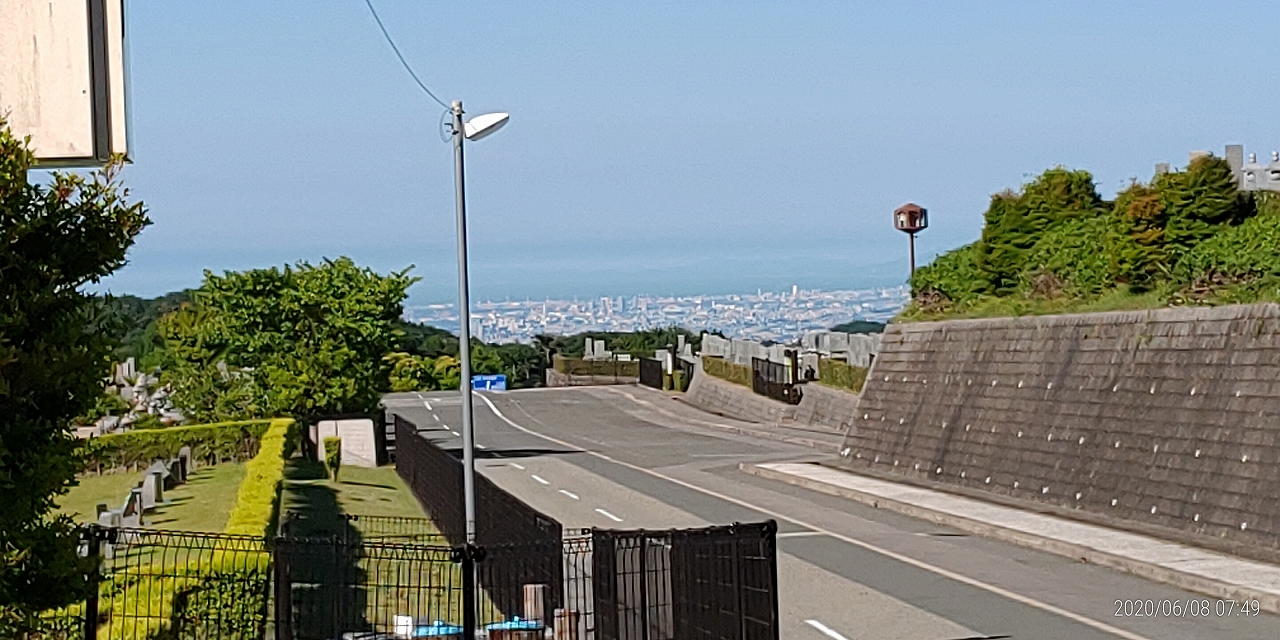 北口バス停から南西風景