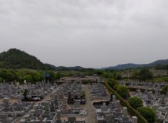 11区7番墓所から園内（南西）風景