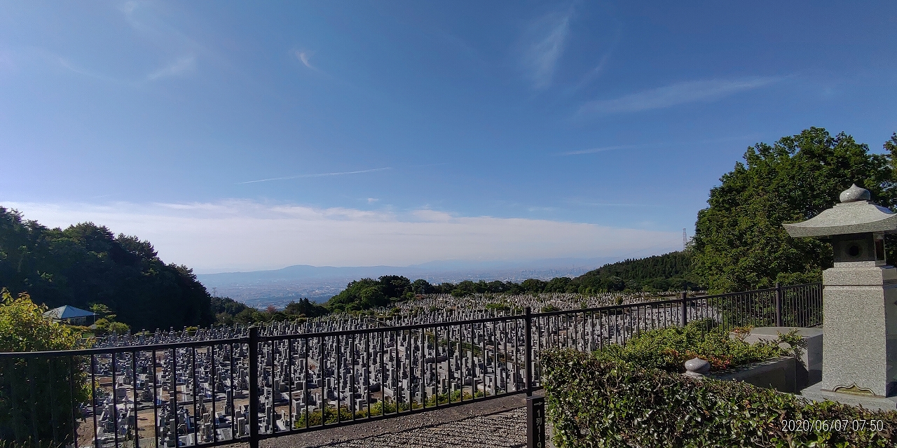 11区1番から園内（南）風景