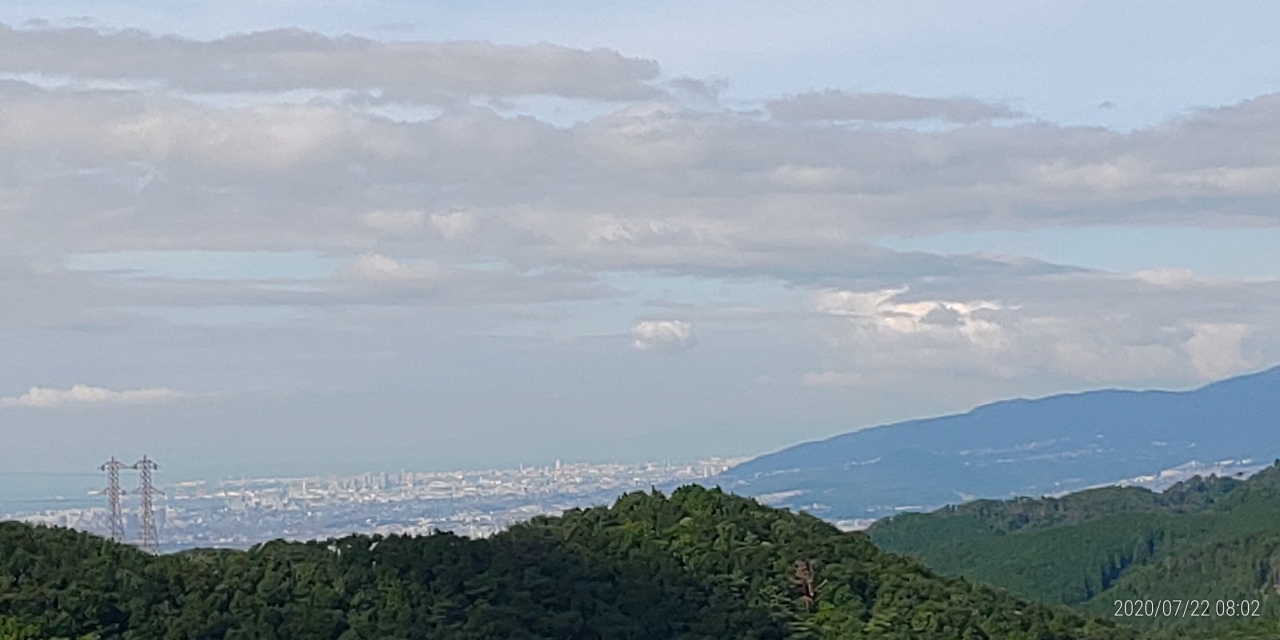 （西宮・神戸港・六甲山系風景）