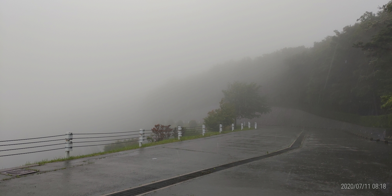 7区3番上段駐車場風景