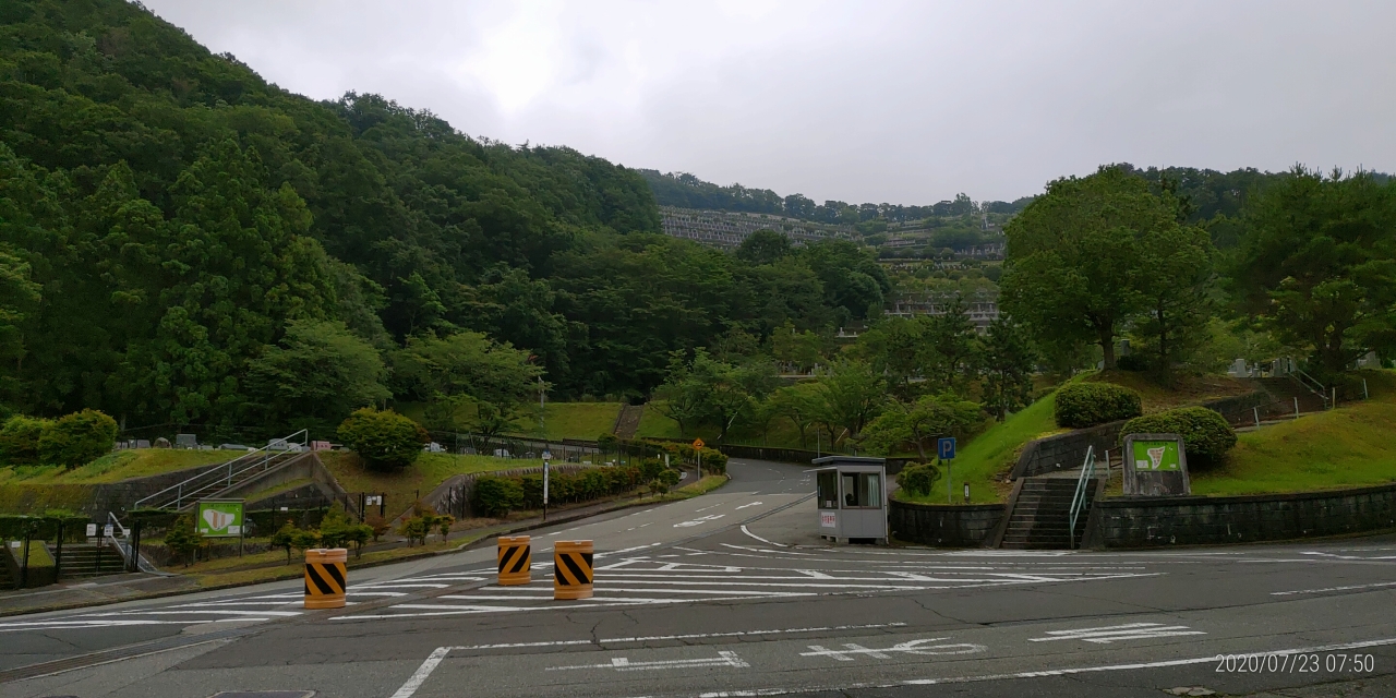 5区バス停駐車場からの風景