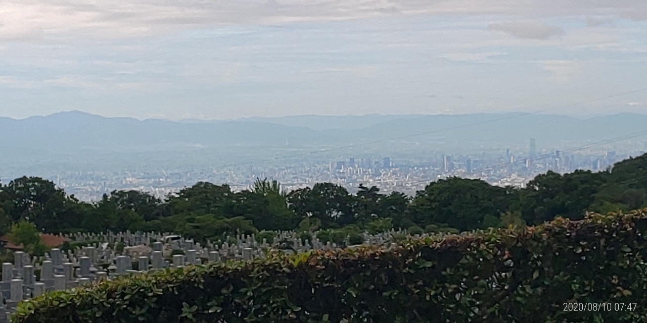 南風景「拡大」大阪平野