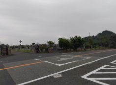 11区7番墓所から園内（南）風景