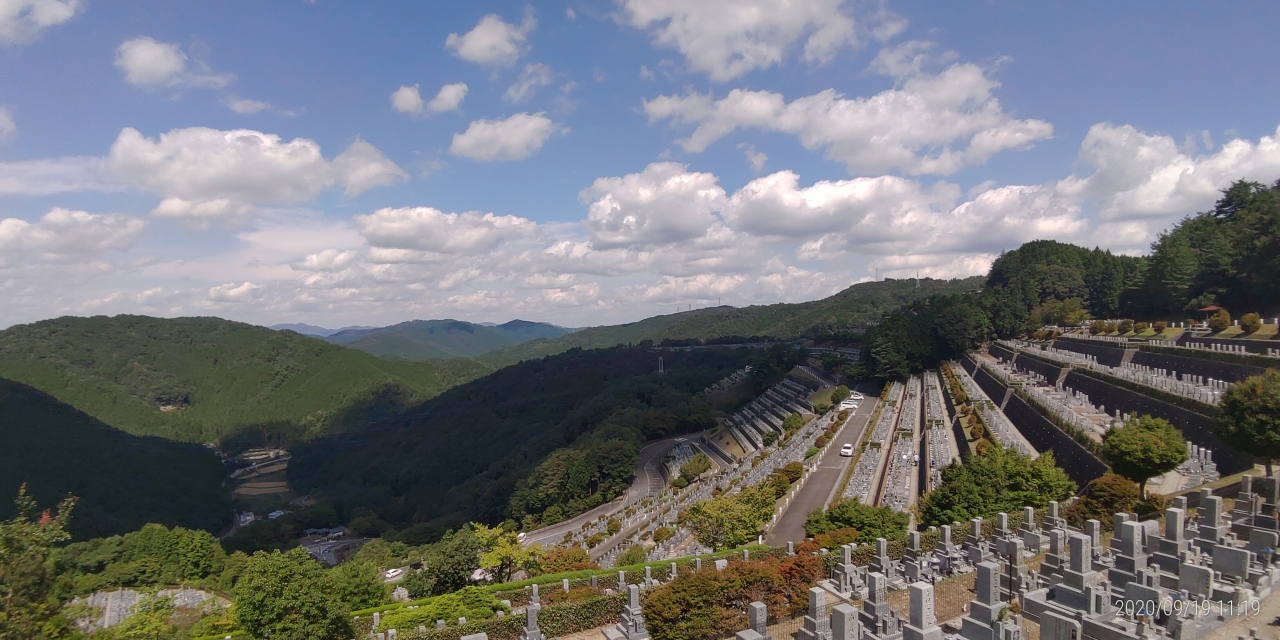 7区3番上段駐車場からの風景②